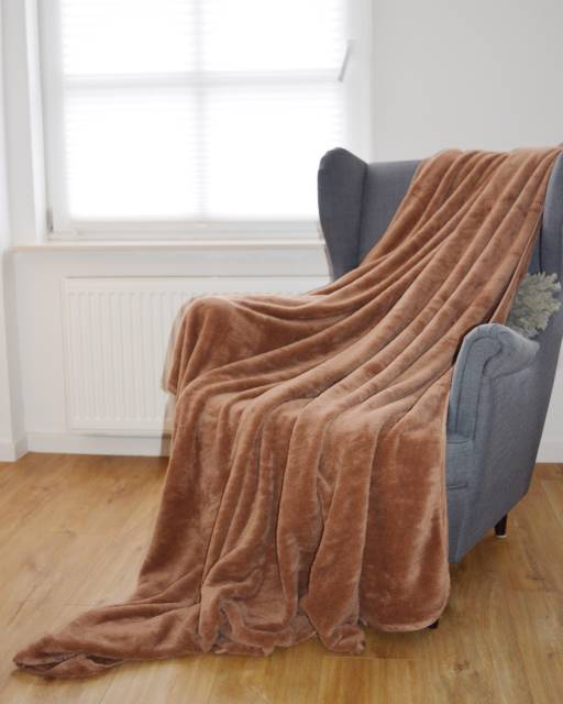 Kuscheldecke Sensation in Camel